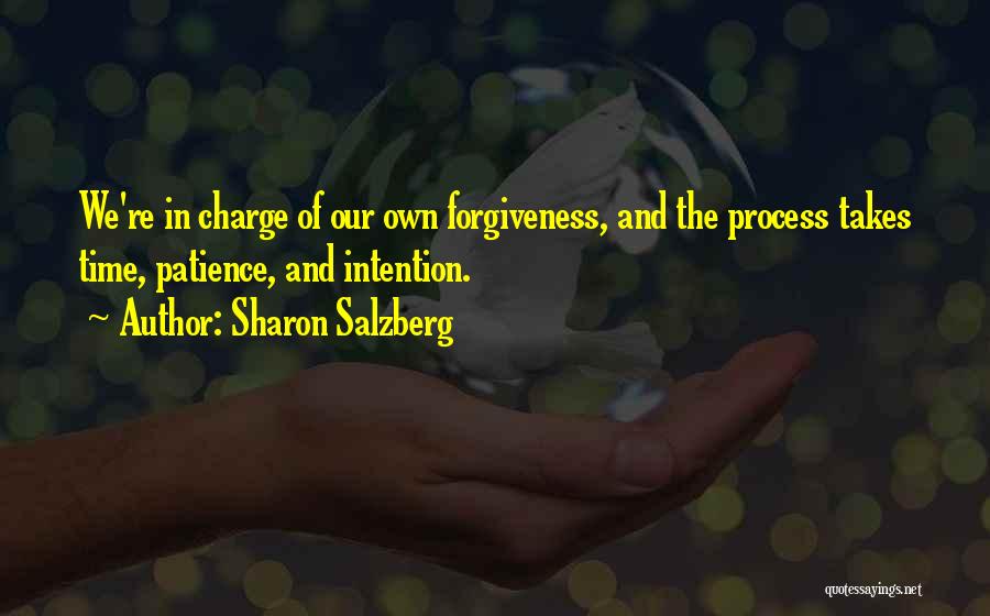 Patience And Forgiveness Quotes By Sharon Salzberg