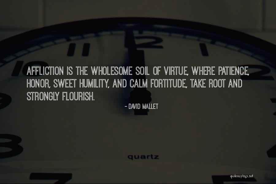 Patience And Fortitude Quotes By David Mallet Patience And Fortitude Quotes By David Mallet
