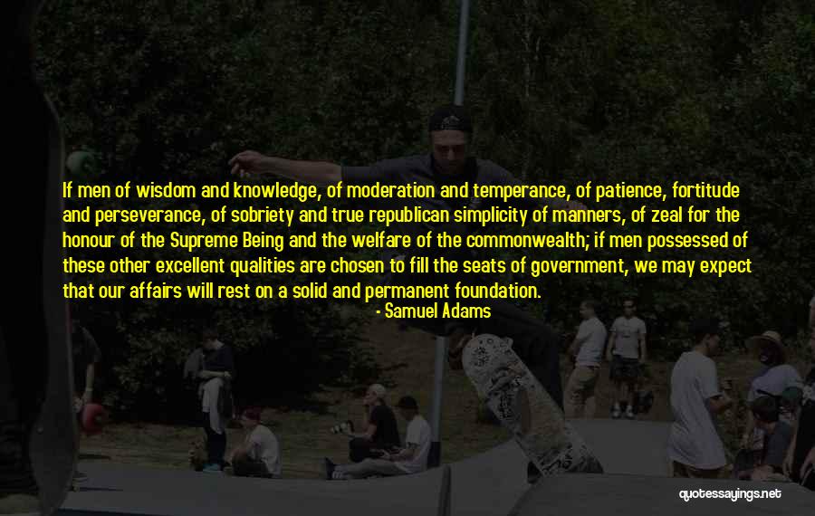 Patience And Fortitude Quotes By Samuel Adams