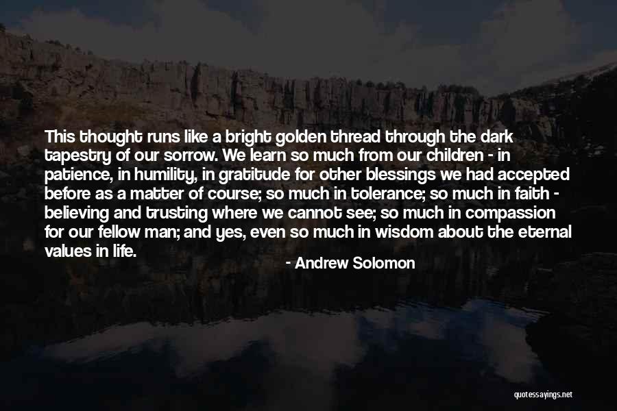 Patience And Gratitude Quotes By Andrew Solomon Patience And Gratitude Quotes By Andrew Solomon