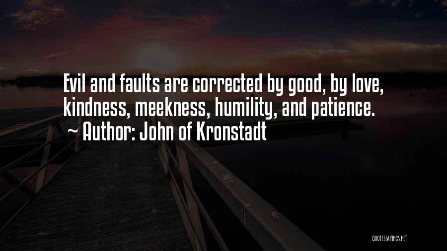 Patience And Humility Quotes By John Of Kronstadt