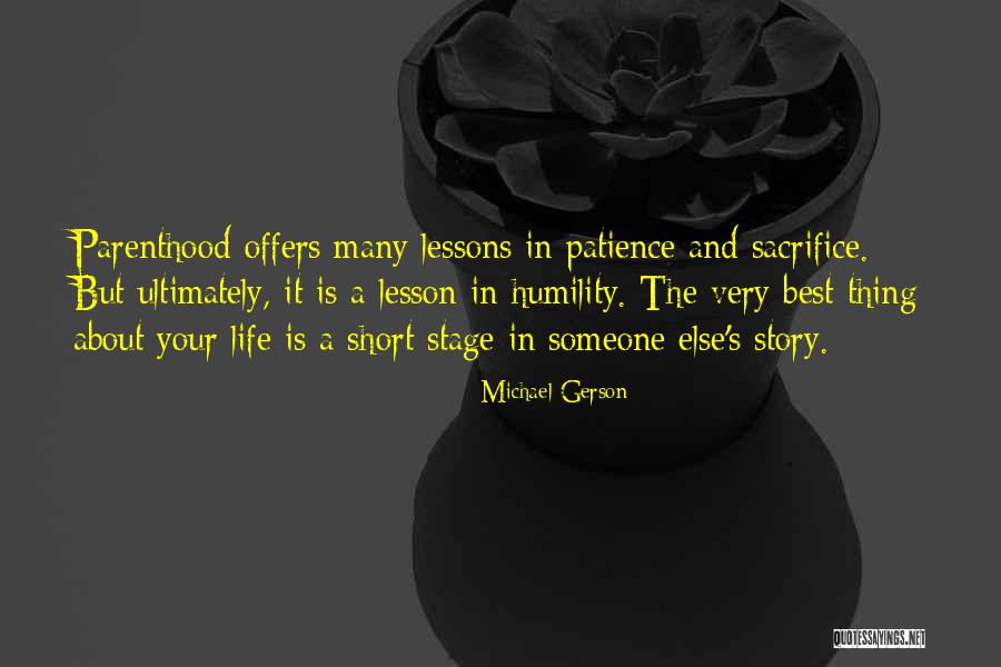 Patience And Humility Quotes By Michael Gerson