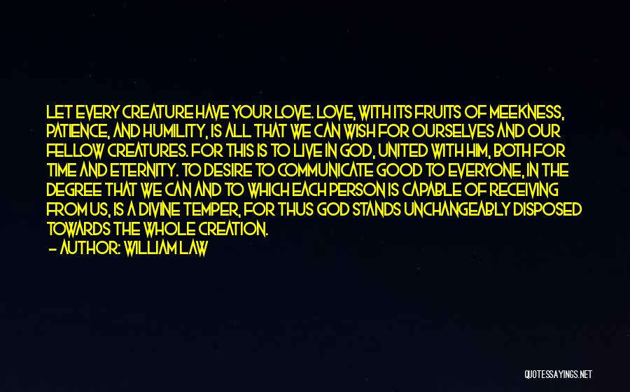 Patience And Humility Quotes By William Law