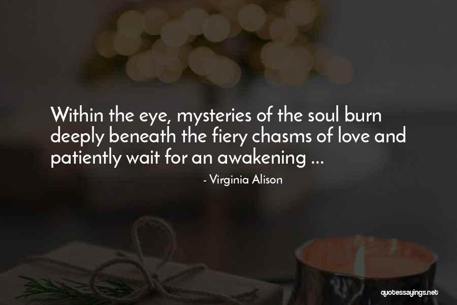 Patience And Love Quotes By Virginia Alison