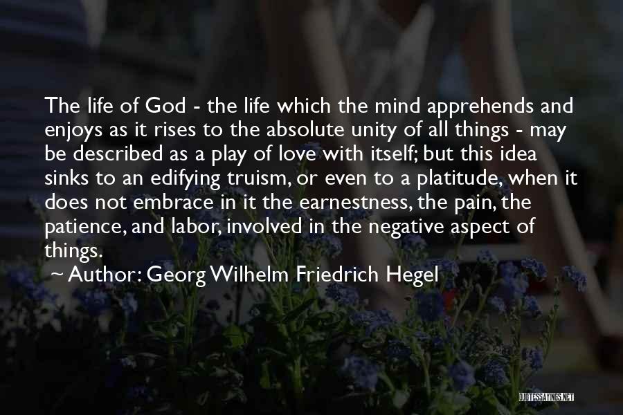 Patience And Pain Quotes By Georg Wilhelm Friedrich Hegel