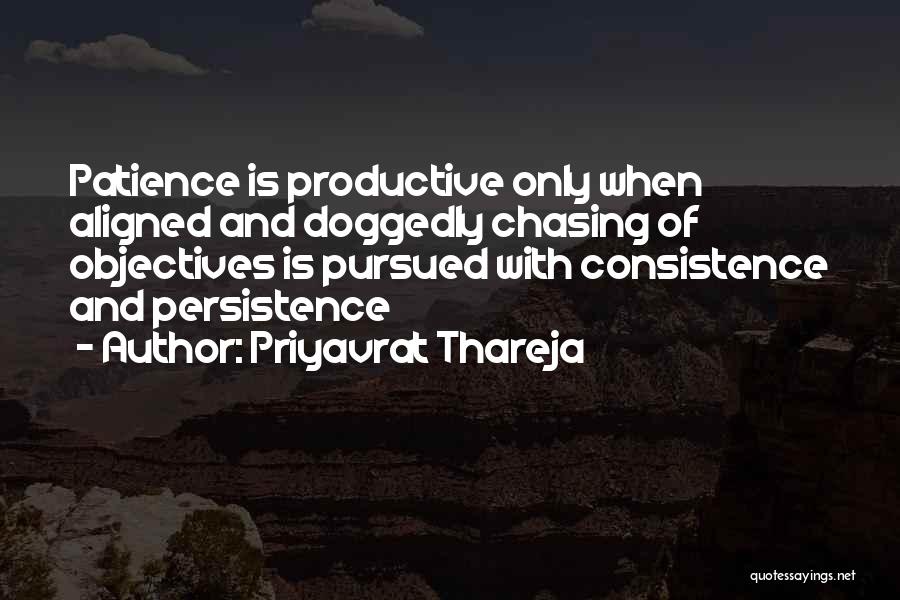 Patience And Persistence Quotes By Priyavrat Thareja