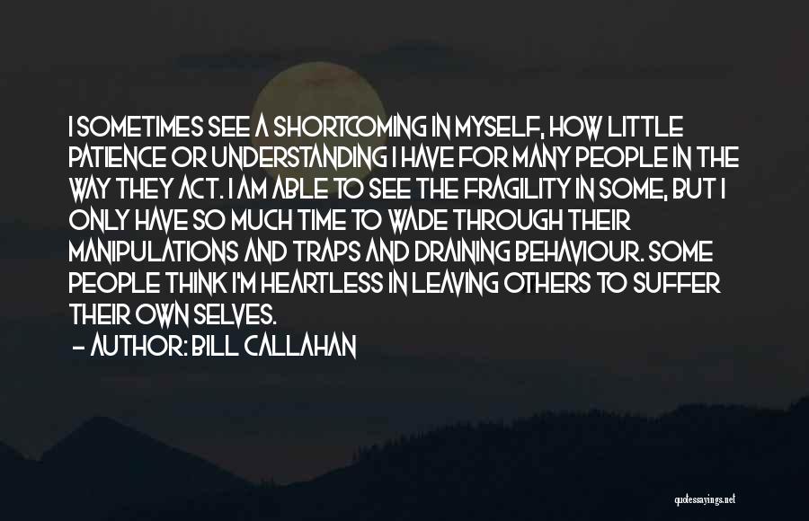 Patience And Relationships Quotes By Bill Callahan