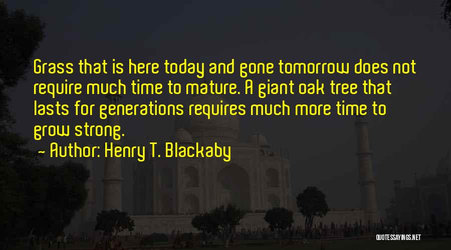 Patience And Strength Quotes By Henry T. Blackaby