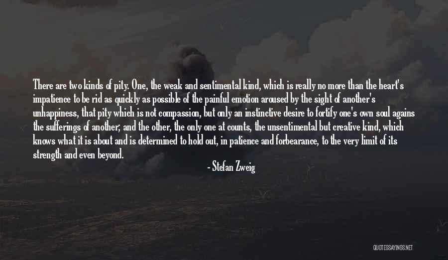 Patience And Strength Quotes By Stefan Zweig