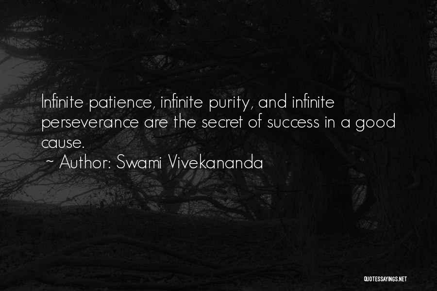 Patience And Success Quotes By Swami Vivekananda