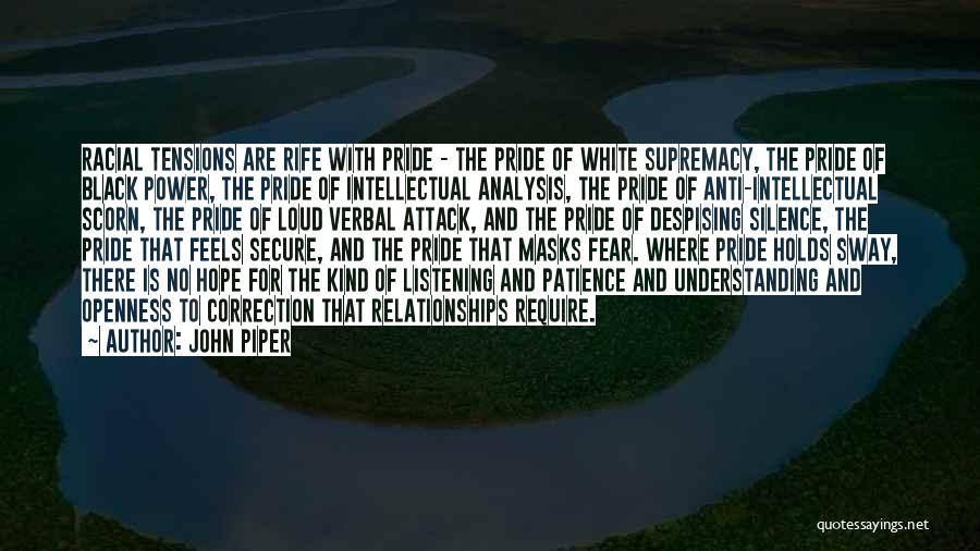 Patience And Understanding In Relationships Quotes By John Piper