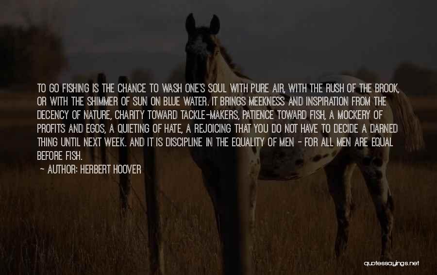 Patience Brings Quotes By Herbert Hoover