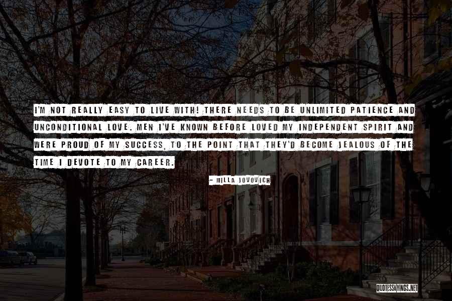 Patience For Success Quotes By Milla Jovovich Patience For Success Quotes By Milla Jovovich