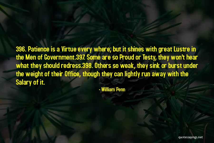 Patience Is A Virtue Quotes By William Penn Patience Is A Virtue Quotes By William Penn
