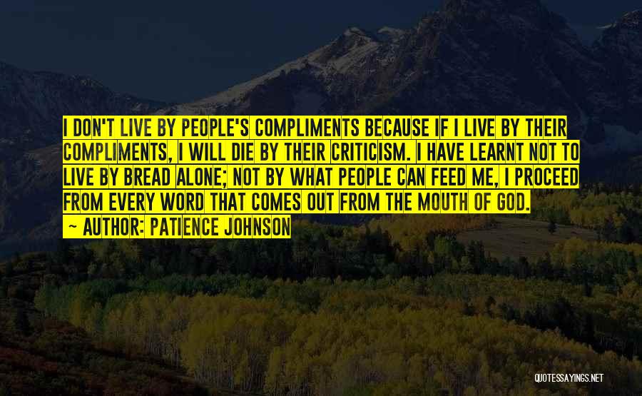 Patience Johnson Quotes 781952