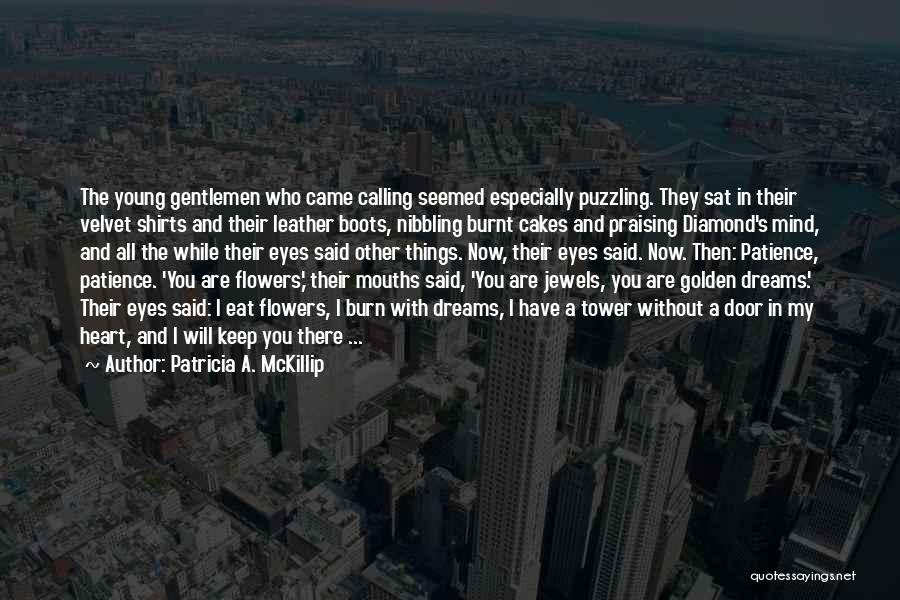 Patience My Love Quotes By Patricia A. McKillip