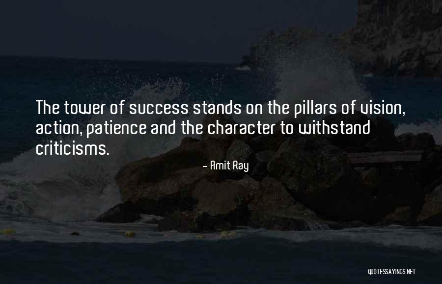 Patience To Success Quotes By Amit Ray