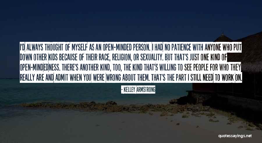 Patience With People Quotes By Kelley Armstrong Patience With People Quotes By Kelley Armstrong