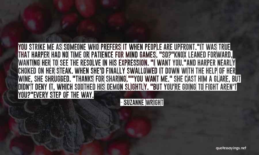 Patience Wright Quotes By Suzanne Wright