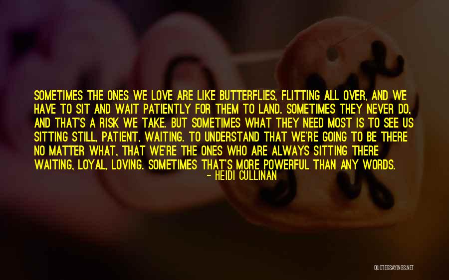 Patient Love Quotes By Heidi Cullinan