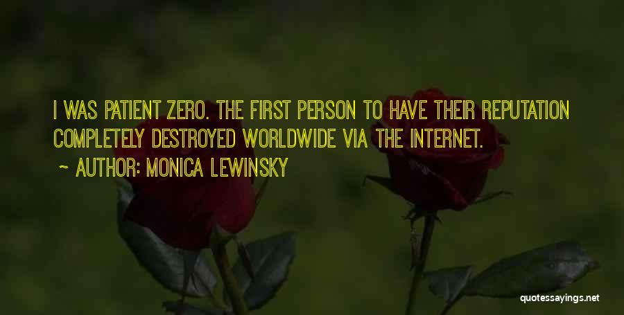 Patient Person Quotes By Monica Lewinsky