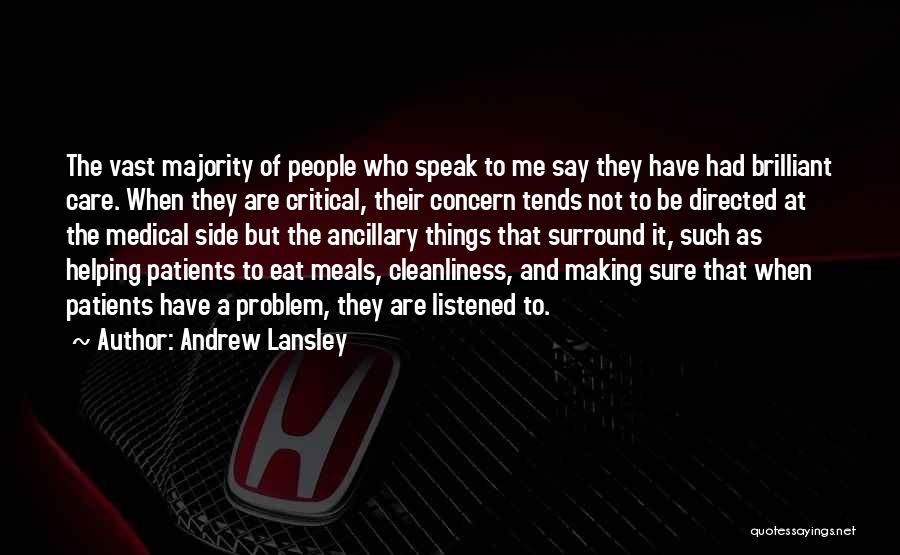 Patients Care Quotes By Andrew Lansley