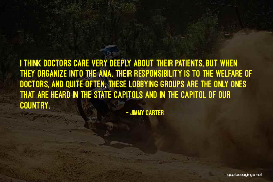 Patients Care Quotes By Jimmy Carter