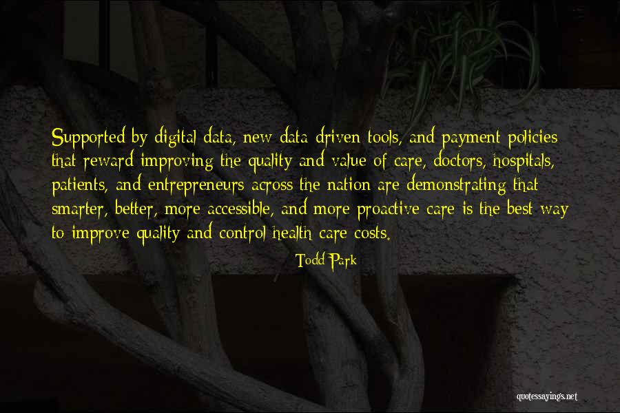 Patients Care Quotes By Todd Park