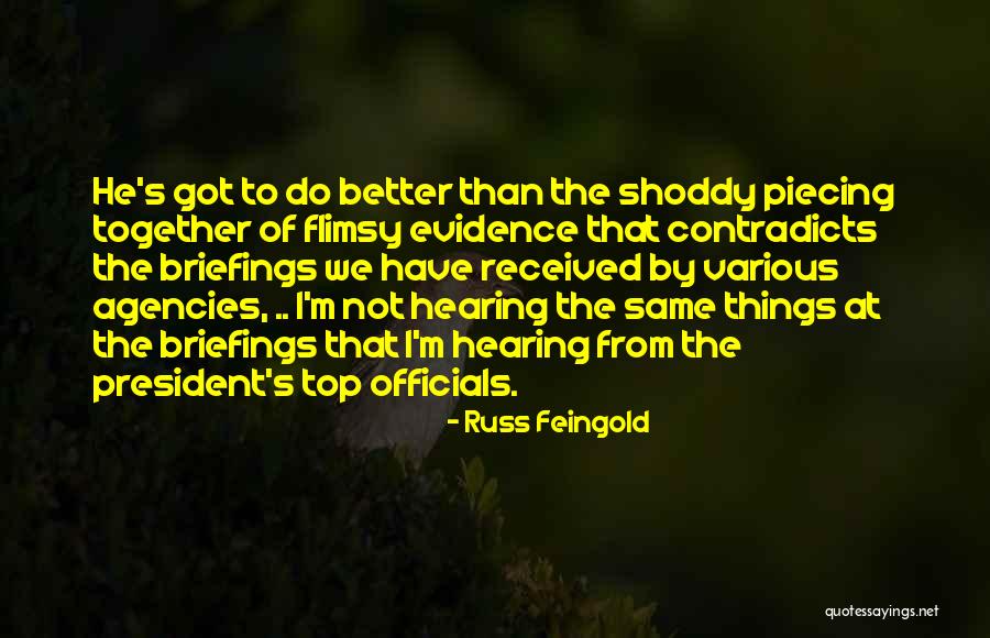 Patito Patito Quotes By Russ Feingold Patito Patito Quotes By Russ Feingold