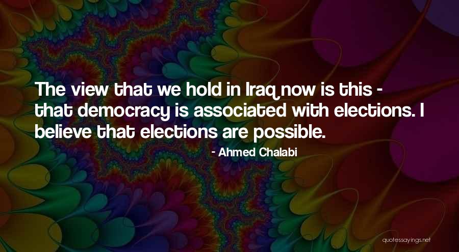 Patrena Mackie Quotes By Ahmed Chalabi Patrena Mackie Quotes By Ahmed Chalabi