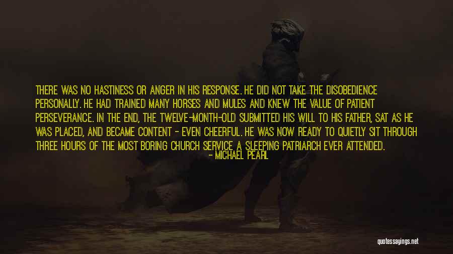 Patriarch Quotes By Michael Pearl Patriarch Quotes By Michael Pearl