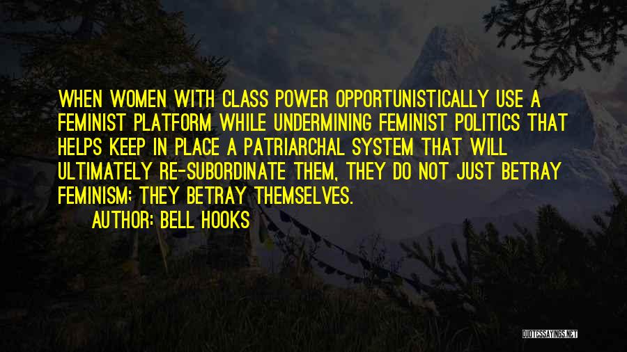 Patriarchal Quotes By Bell Hooks