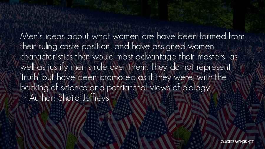 Patriarchal Quotes By Sheila Jeffreys
