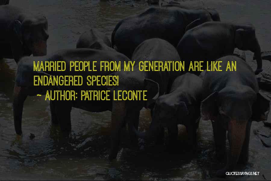 Patrice Leconte Quotes 198029