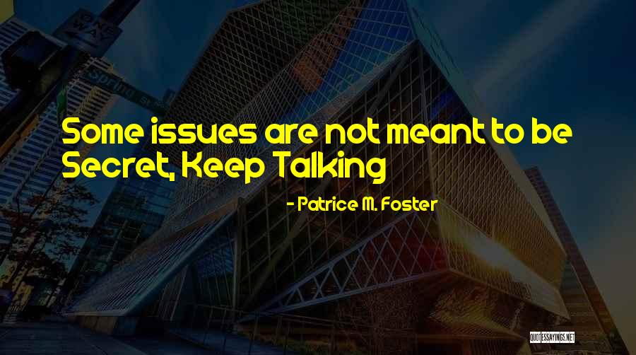 Patrice M. Foster Quotes 1950026