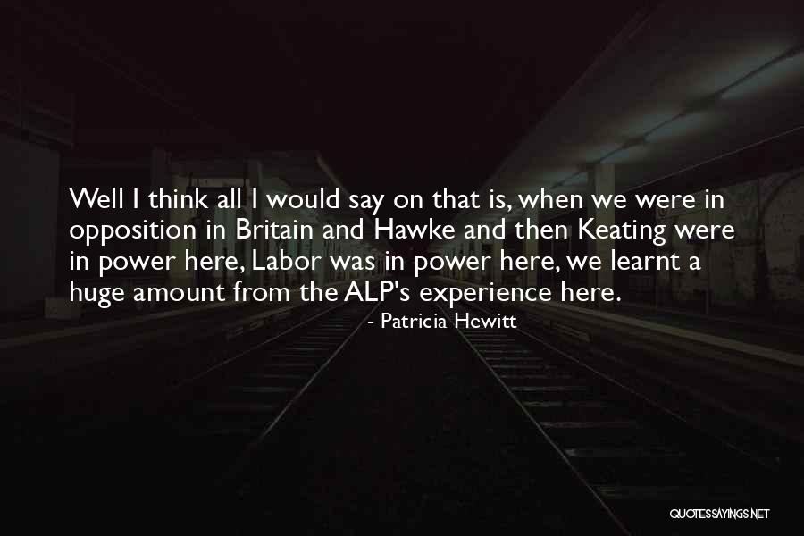 Patricia Hewitt Quotes 2064196