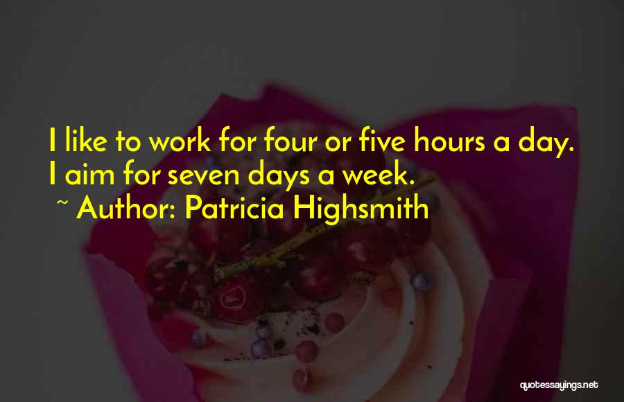 Patricia Highsmith Quotes 727507