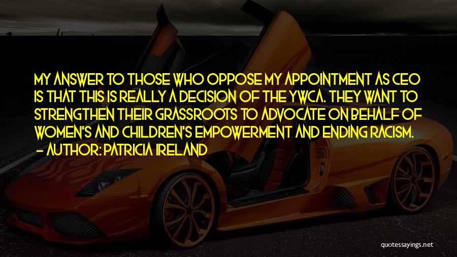 Patricia Ireland Quotes 583309