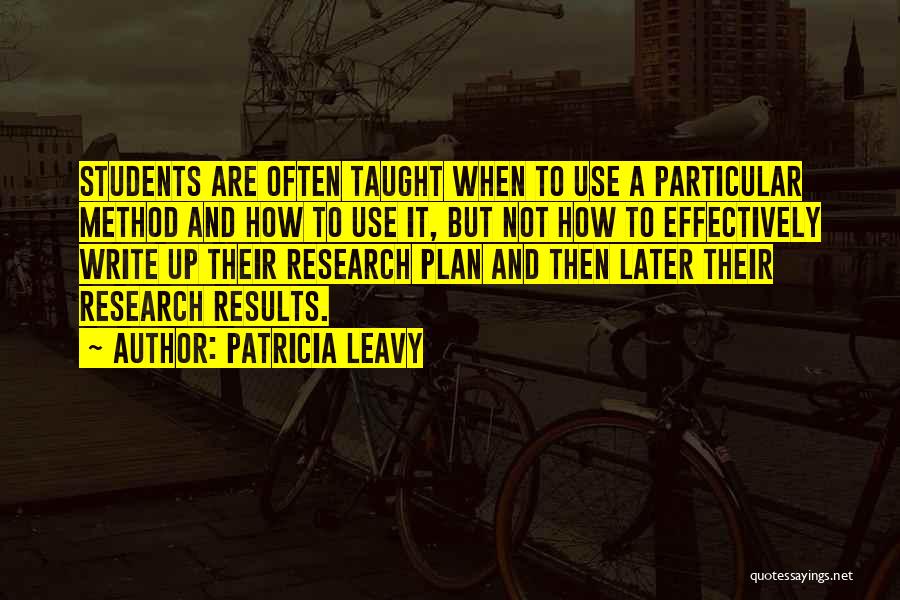 Patricia Leavy Quotes 226999