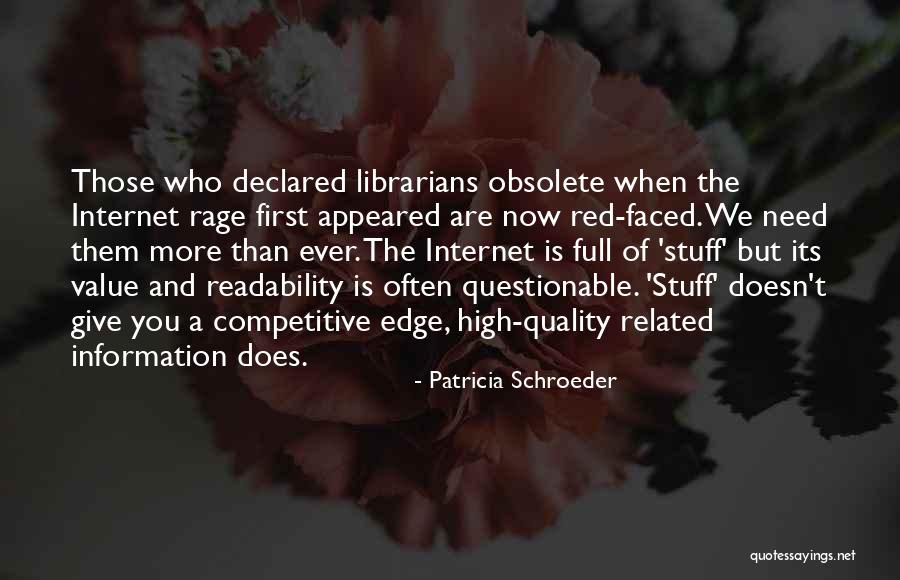 Patricia Schroeder Quotes 1766945