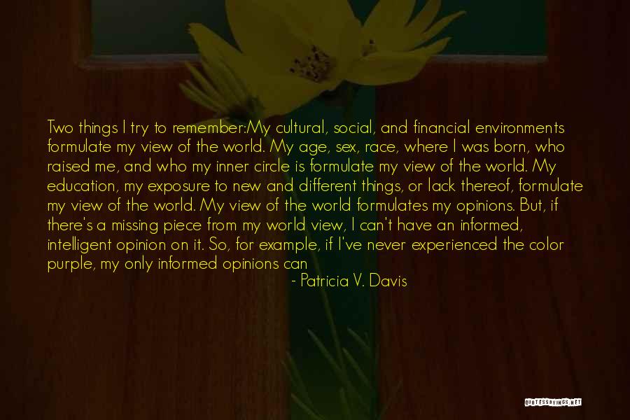 Patricia V. Davis Quotes 2192147