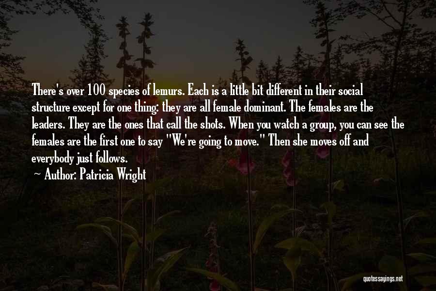 Patricia Wright Quotes 935113