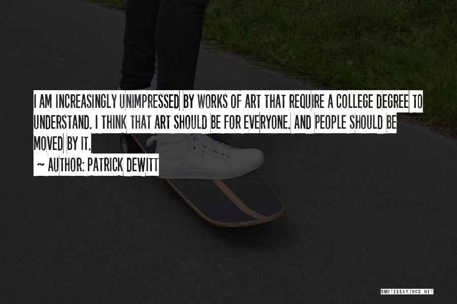 Patrick DeWitt Quotes 102064