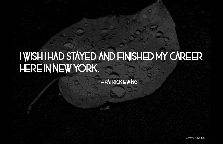 Patrick Ewing Quotes 503436 Patrick Ewing Quotes 503436