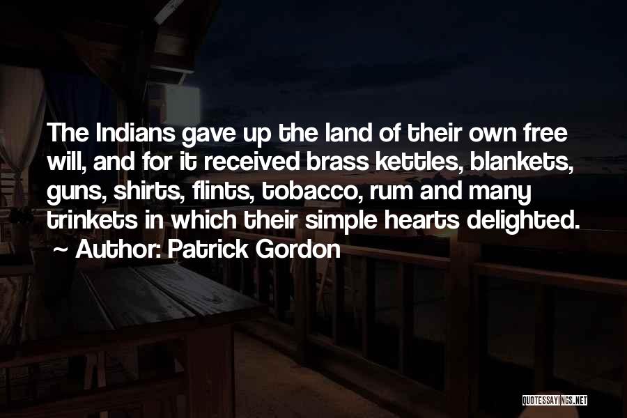 Patrick Gordon Quotes 1529153