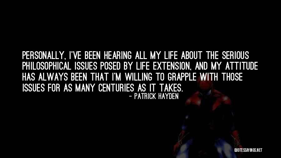 Patrick Hayden Quotes 2210485