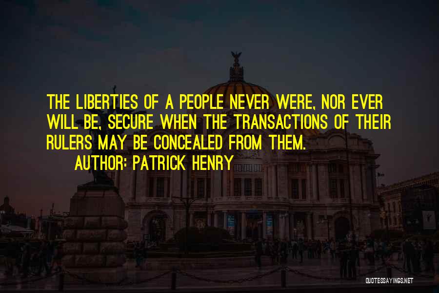 Patrick Henry Quotes 1953436