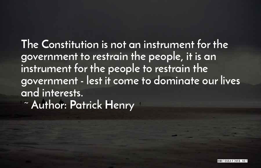 Patrick Henry Quotes 507849