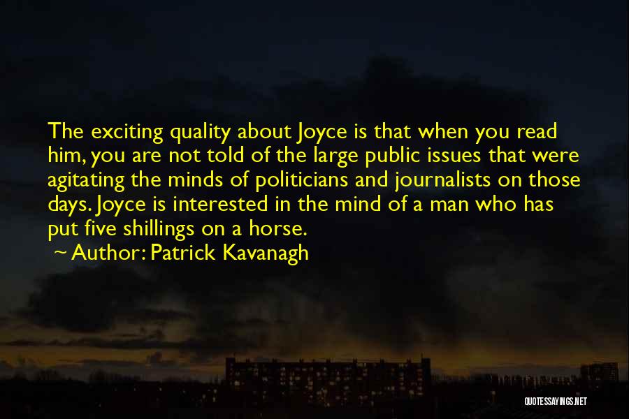 Patrick Kavanagh Quotes 1881507