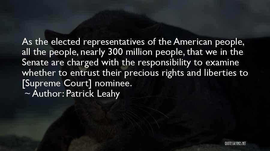 Patrick Leahy Quotes 1786670